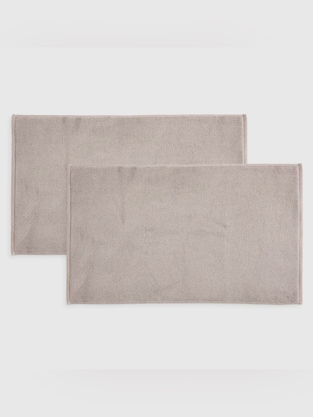 NWT Quince Turkish Cotton Bath Mat Bundle, Set of 2 (Gray) - Picture 3 of 5